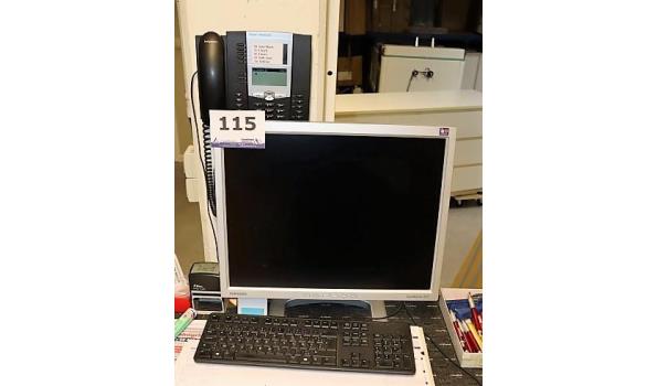 computer DELL T3400 + TFT scherm SAMSUNG